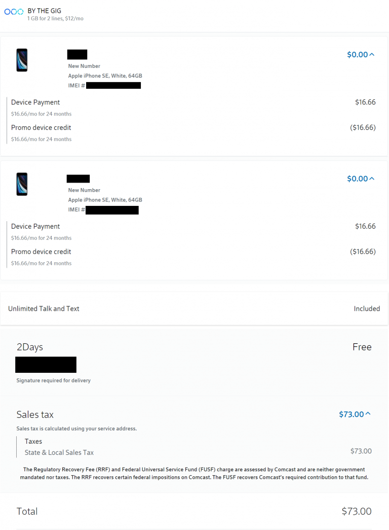 A TwoYear Review of our Xfinity Mobile 12/mo plan Frugal Professor