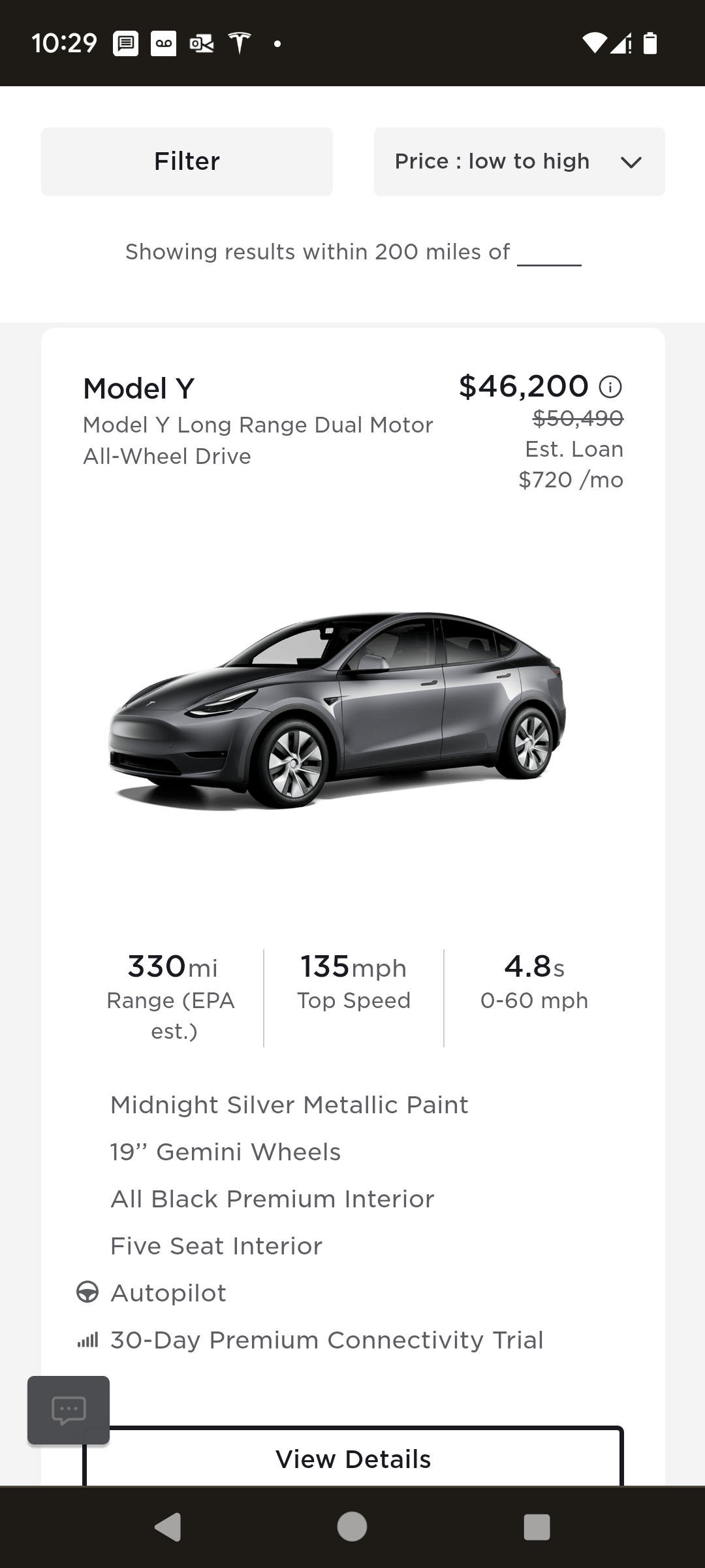 Tesla Adds Single Motor RWD Model Y To US Configurator - CleanTechnica